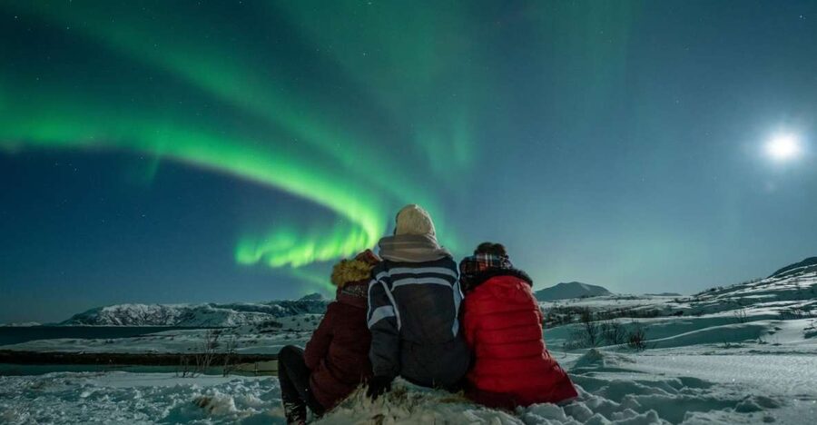Tromso: Northern Lights Chase with Photo Package Included - Key points at a glance