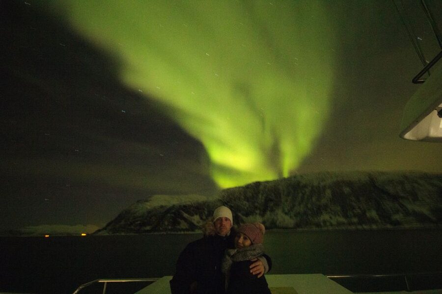 Tromsø: Northern Lights Cruise with 2nd Chance Guarantee - Watching the fjords for a clear patch of sky