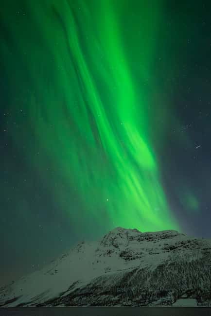 Tromsø: Northern Lights Focus Tour, German/English, minibus, meal - Why the changing route matters in Tromsø