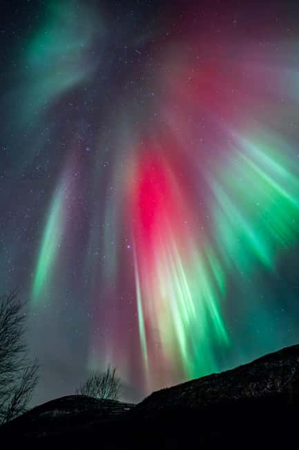 Tromsø: Northern Lights Focus Tour, German/English, minibus, meal - What happens when the aurora is weak or absent