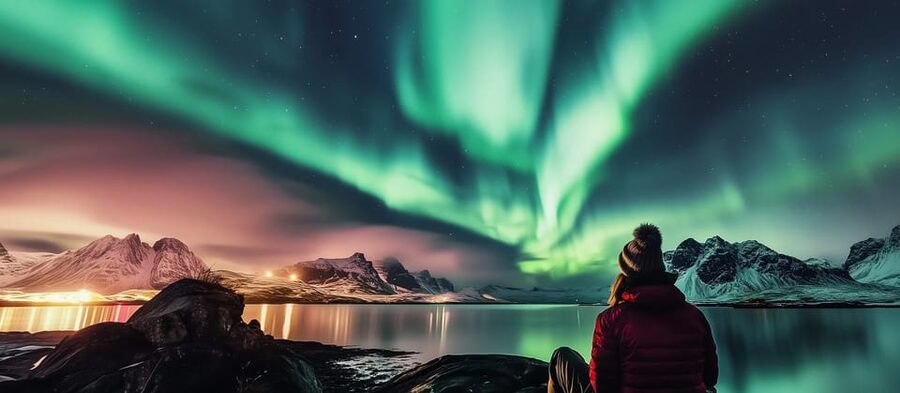 Tromsø: Northern Lights Hunt. Local Guide and Basecamp. - The one-hour ride into the Arctic night