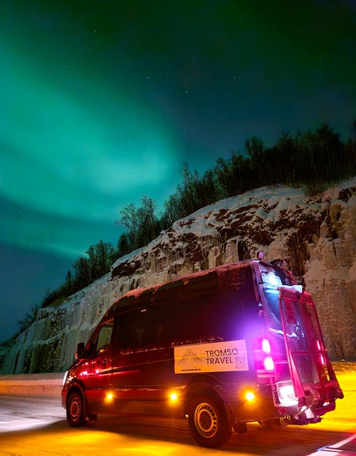 Tromsø: Northern Lights Hunt. Local Guide and Basecamp. - What happens on the return to Tromsø