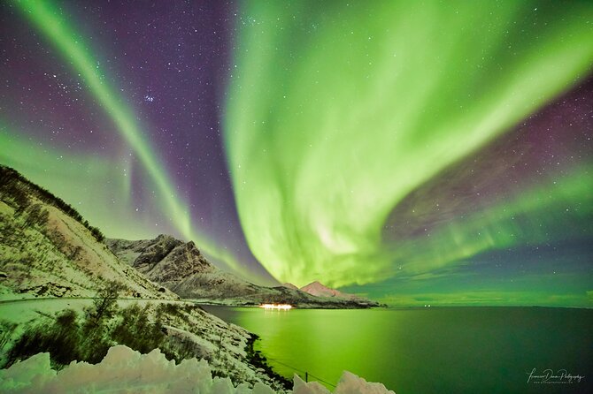Tromso: Private Aurora Chase by Minivan - Warm clothing makes six hours easier