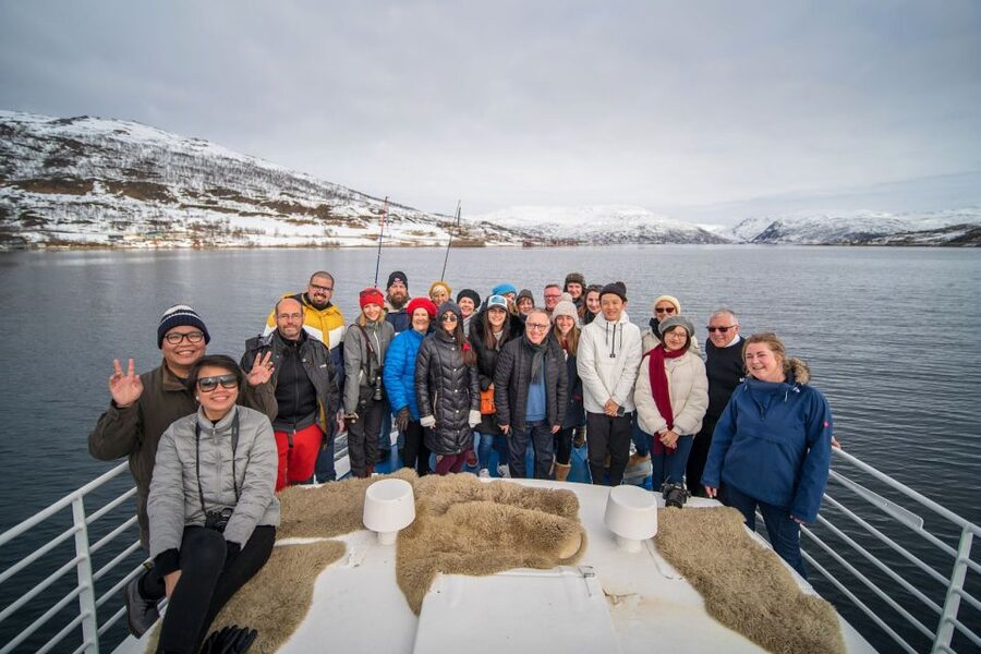 Tromsø’s Top-Rated Fjord & Fishing Cruise – All-Inclusive - Soup, lefse, and the warm-up break