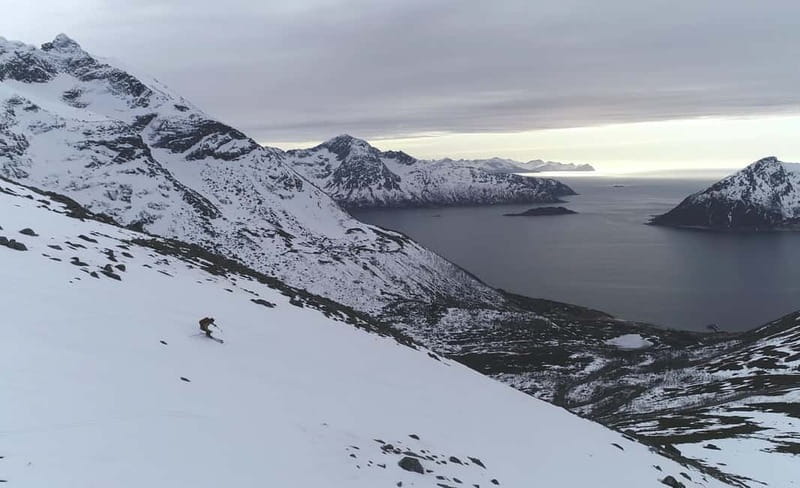 Tromsø: Ski touring (ski de randonnee) - Tromsø’s summit-to-sea ski day