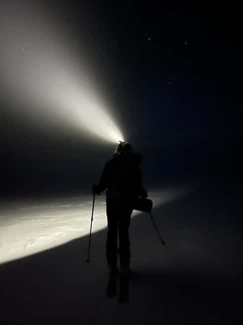 Tromsø: Ski touring (ski de randonnee) - Polar-night skiing from December through February