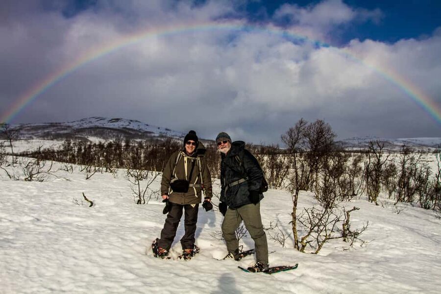 Tromsø: Snowshoeing in a small group with free photos - The return to Tromsø at about 15:00