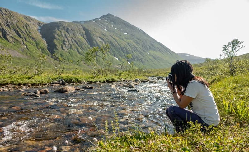 Tromsø: Summer Day Hike in the wilderness - A homemade lunch in the wilderness