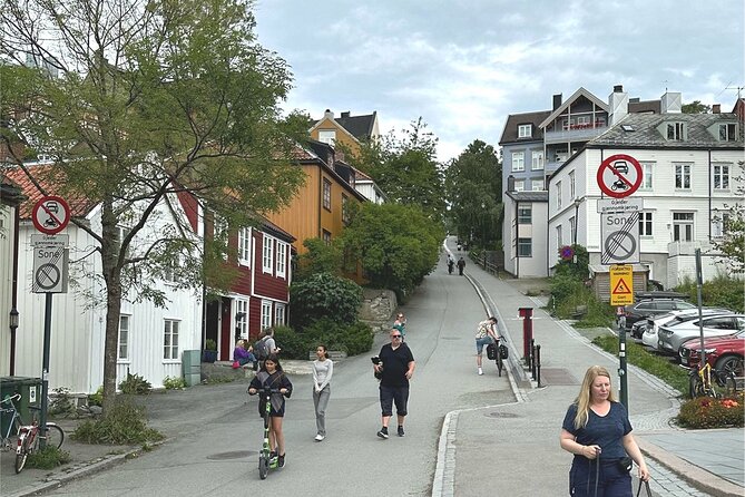 Trondheim's Regalia Self-Guided Tour of Norway's Historic Centre - The climb to Kristiansten Fortress