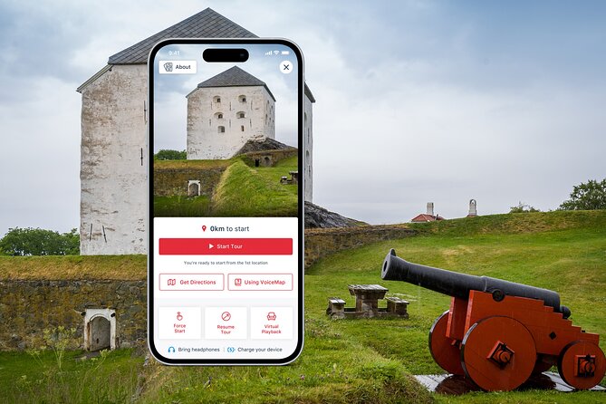 Trondheim's Regalia Self-Guided Tour of Norway's Historic Centre - Starting at Rockheim and the Nidelva River