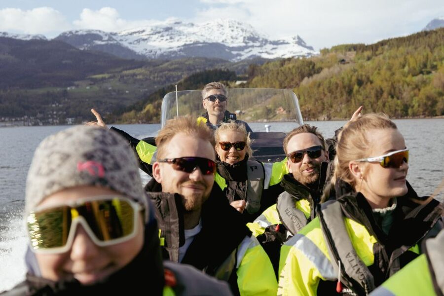 Ulvik: Hardangerfjord Ultimate RIB Tour - Leaving Ulvik on the Ulvikfjord