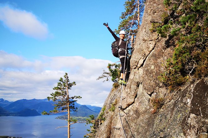 Via Ferrata Åndalsnes Intro Wall - Why Åndalsnes is a fine place for a first Via Ferrata