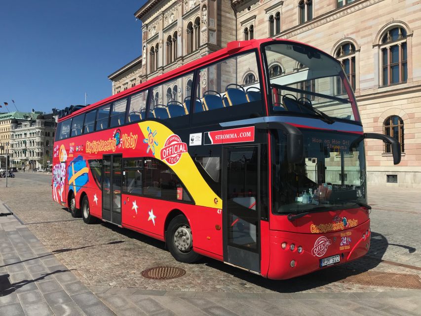 Visby: Hop-On Hop-Off 1 day Bus Tour - Harbor and Visby Cruise Terminal