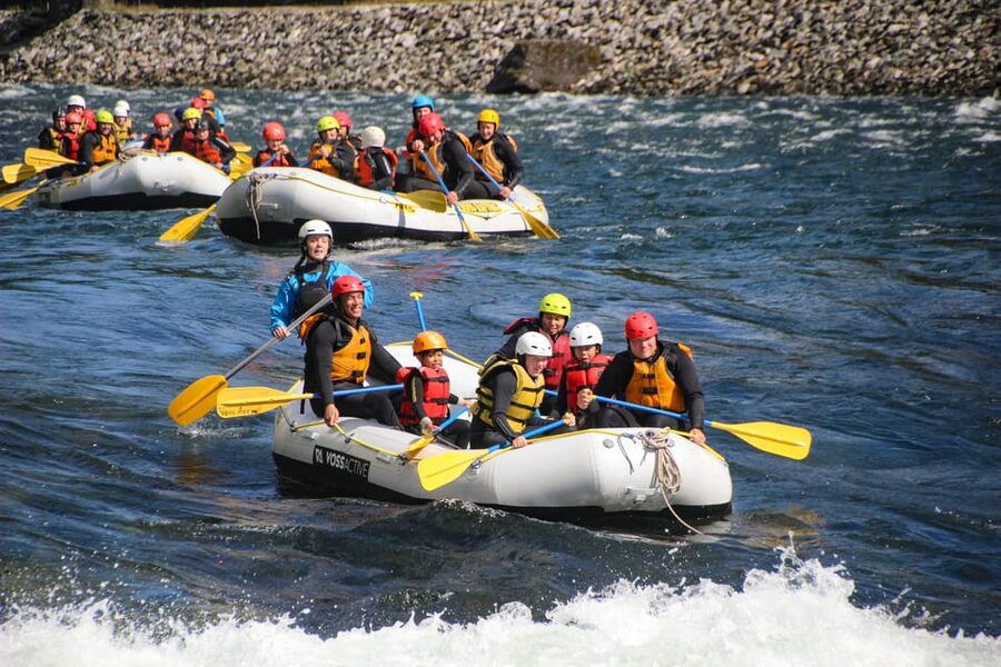 Voss: Family Rafting on the Vosso River - Why the Vosso River works for a family rafting day