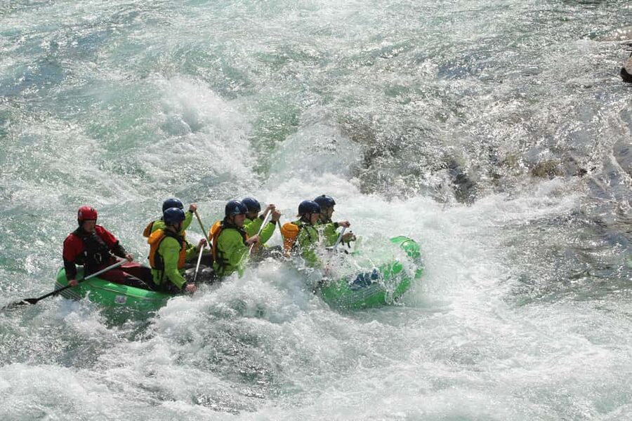 Voss: Thrilling Whitewater Rafting Guided Trip - Getting dressed for cold Norwegian water