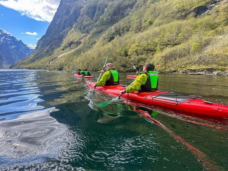 Vossevangen: Nærøyfjord Full-Day Guided Kayaking Trip - Key points at a glance