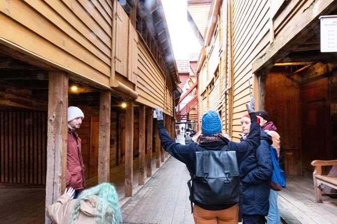 Walking Tour in Bergen of the Past and Present - The funicular stop, without riding it