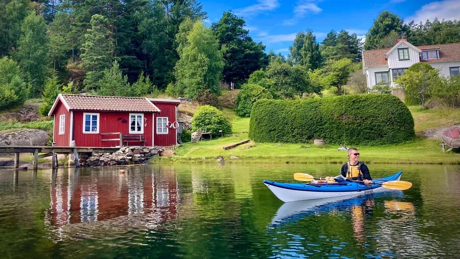 West Sweden: Sea Kayak Delight in Nature Reserves - Learning the paddle strokes as you go