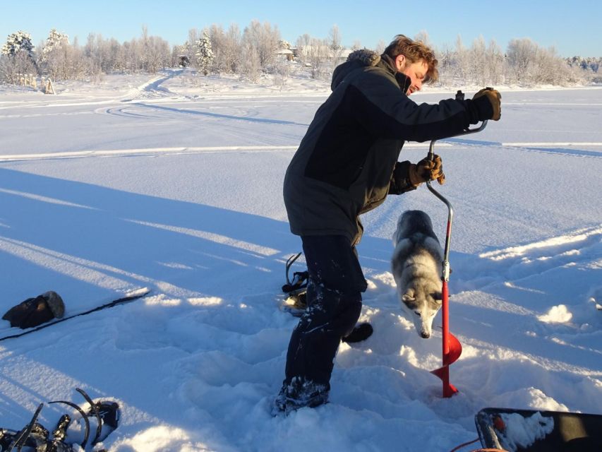 Wilderness Tour with Snowmobile & Ice Fishing - What the five-hour schedule really feels like