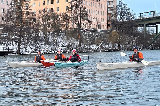 Winter Kayak Tour in Stockholm City (Dry Suit Kayaking) - Why winter kayaking shows Stockholm at its best