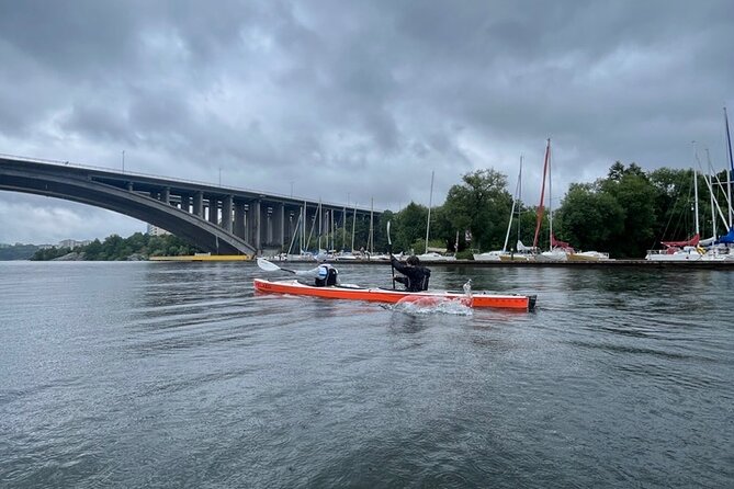 Winter Kayak Tour in Stockholm City (Dry Suit Kayaking) - How hard is the kayaking?