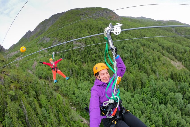 Zipline Experience in Mosjøen - From Helgelandstrappa to the launch cabin